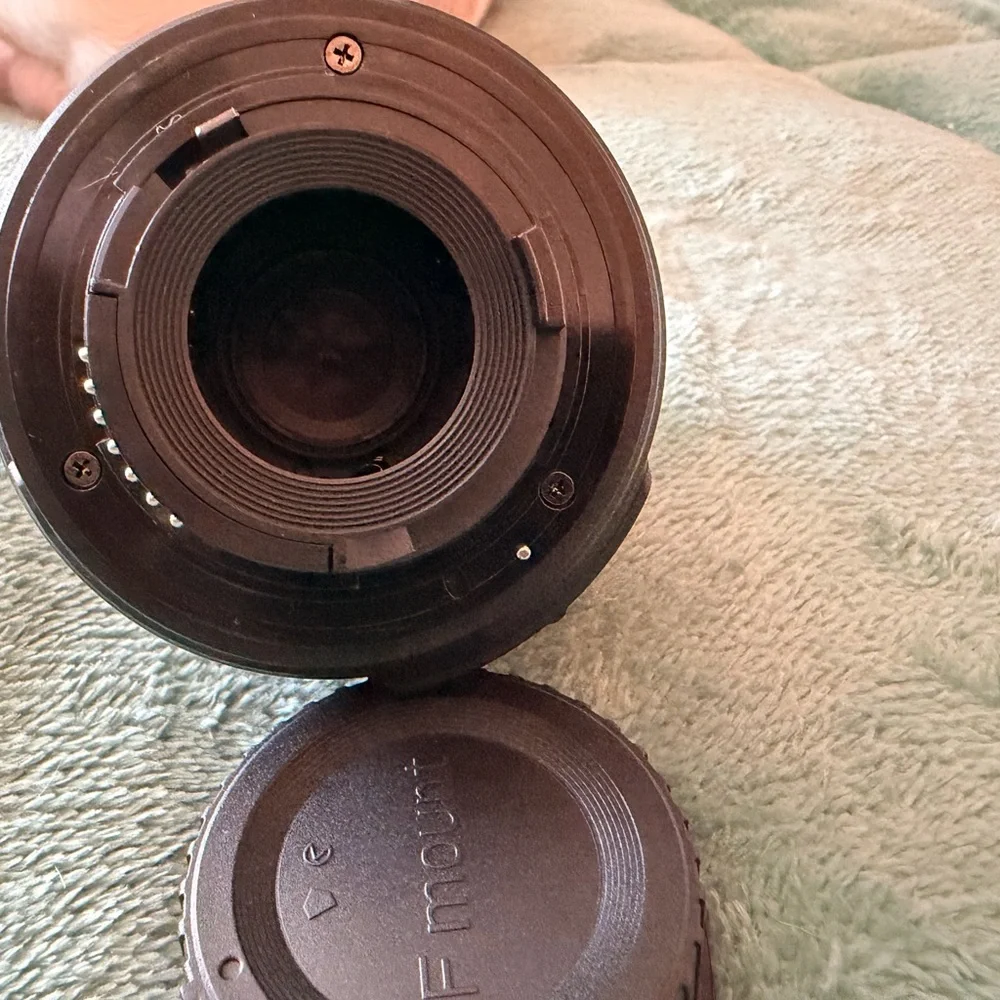 Nikon Black and Red DSLR Camera Body
